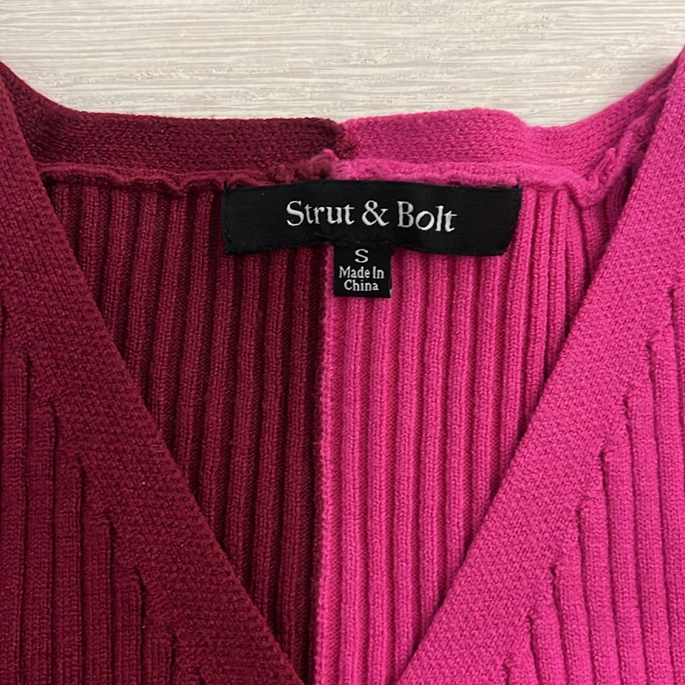 Strut & Bolt Colorblock Cardigan - Picture 3 of 5